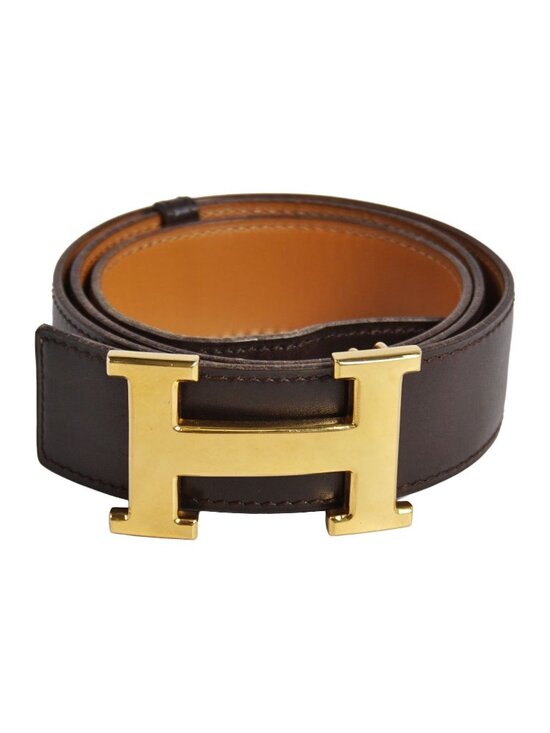 Hermes Vintage Belt Leather H-ro